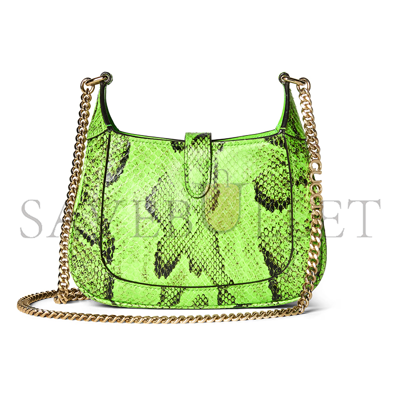 G*u*i jackie notte python mini bag 782889 (19.5*18*3.5cm)